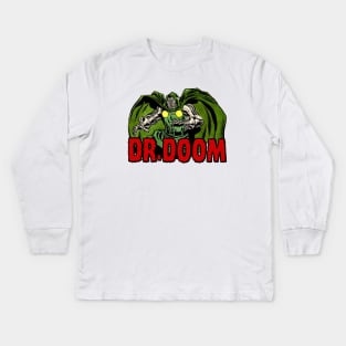 Dr Doom Kids Long Sleeve T-Shirt